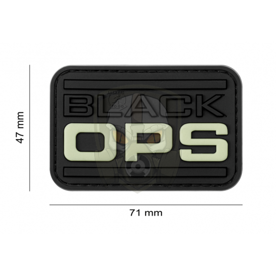 Black OPS Rubber Patch