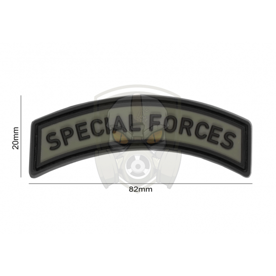 Special Forces Tab Rubber Patch