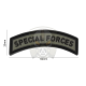 Special Forces Tab Rubber Patch