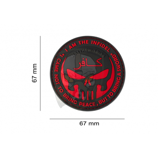 The Infidel Punisher Rubber Patch