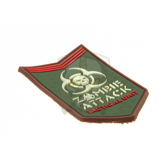 Zombie Attack Rubber Patch