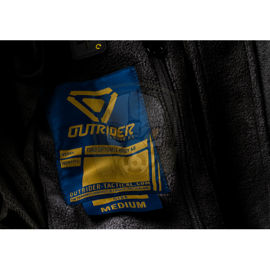 T.O.R.D. Softshell Hoody AR - Black -