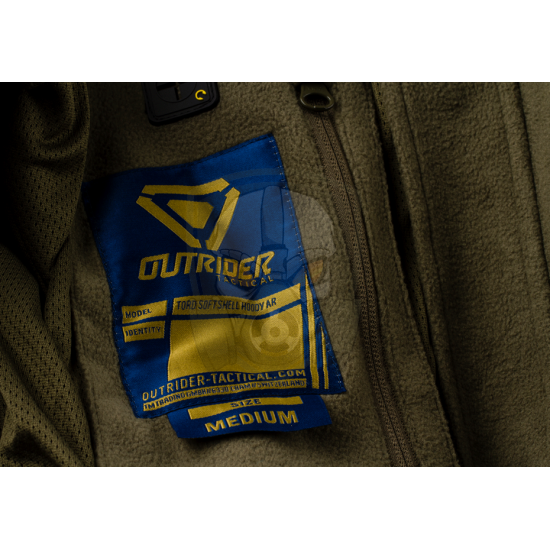 T.O.R.D. Softshell Hoody AR - Ranger Green -