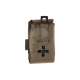 Laser Cut Small Horizontal Individual First Aid Kit Pouch - Ranger Green - Laser Cut Small Horizontal Individual First Aid Kit Pouch - Ranger Green -