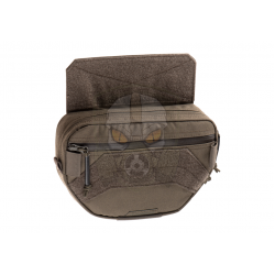 Drop Down Velcro Utility Pouch - RAL7013 -