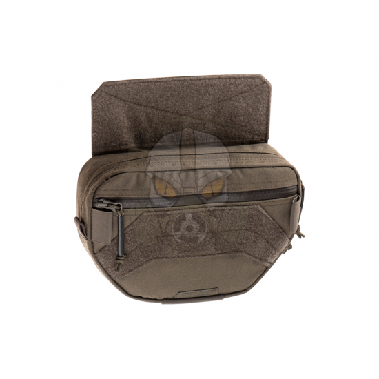 Drop Down Velcro Utility Pouch - RAL7013 - Drop Down Velcro Utility Pouch - RAL7013 -