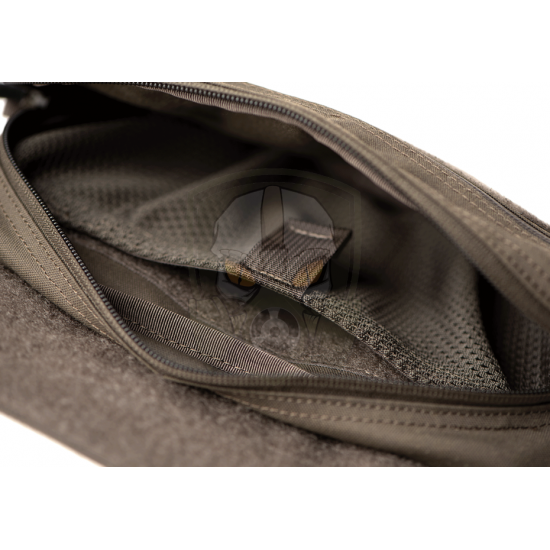 Drop Down Velcro Utility Pouch - RAL7013 - Drop Down Velcro Utility Pouch - RAL7013 -