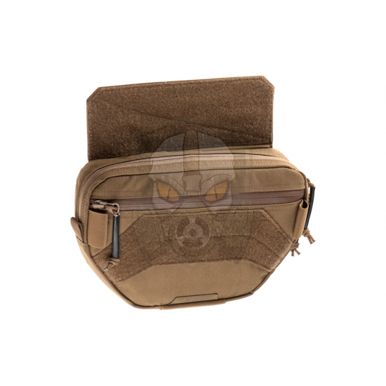 Drop Down Velcro Utility Pouch - Coyote -
