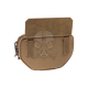 Drop Down Velcro Utility Pouch - Coyote -