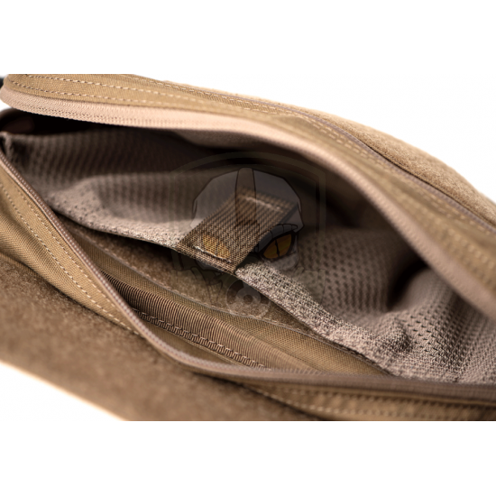 Drop Down Velcro Utility Pouch - Coyote -