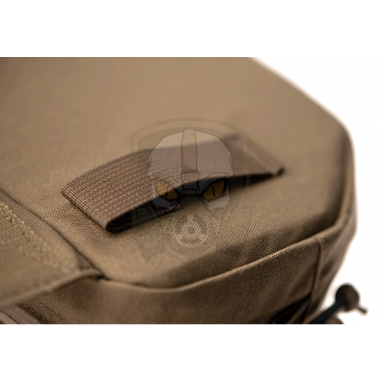Drop Down Velcro Utility Pouch - Coyote -