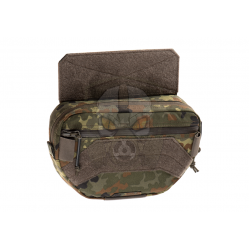 Drop Down Velcro Utility Pouch - Flecktarn -