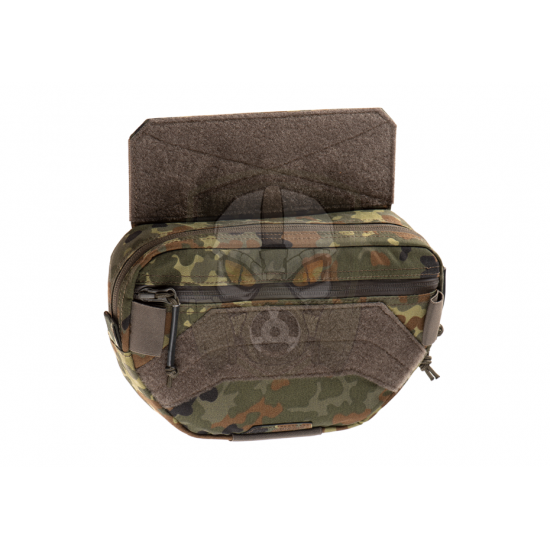 Drop Down Velcro Utility Pouch - Flecktarn -