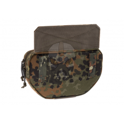 Drop Down Velcro Utility Pouch - Flecktarn -