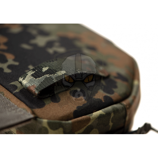 Drop Down Velcro Utility Pouch - Flecktarn -