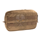 Large Horizontal Utility Pouch Core - Coyote -