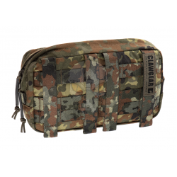 Large Horizontal Utility Pouch Core - Flecktarn -