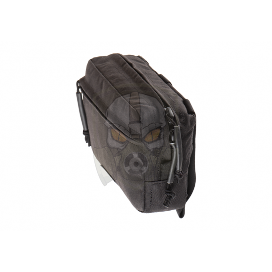 Medium Horizontal Utility Pouch Zipped Core - Black -