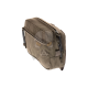 Medium Horizontal Utility Pouch Zipped Core - RAL7013 -