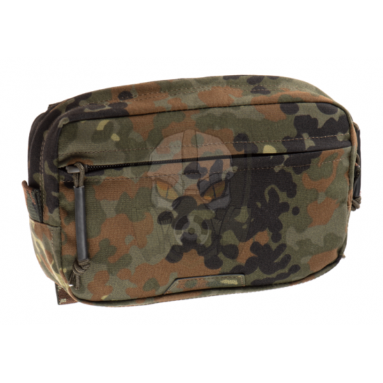 Medium Horizontal Utility Pouch Zipped Core - Flecktarn -
