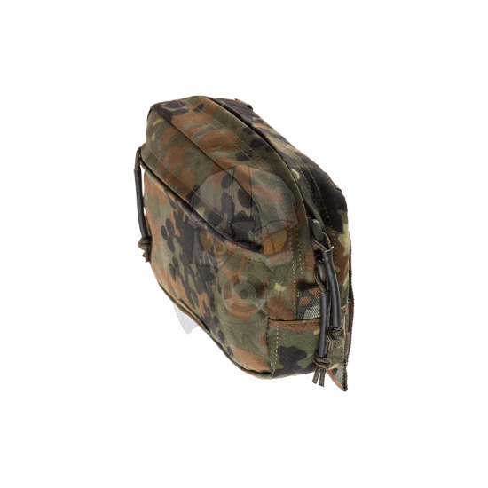 Medium Horizontal Utility Pouch Zipped Core - Flecktarn -