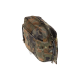 Medium Horizontal Utility Pouch Zipped Core - Flecktarn -