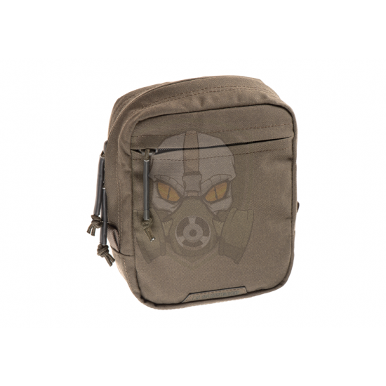 Medium Vertical Utility Pouch Zipped Core - RAL7013 -