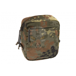 Medium Vertical Utility Pouch Zipped Core - Flecktarn -