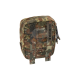 Medium Vertical Utility Pouch Zipped Core - Flecktarn -