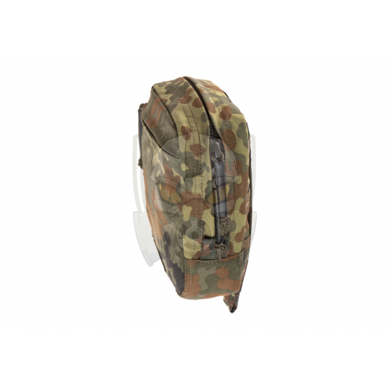Medium Vertical Utility Pouch Zipped Core - Flecktarn -