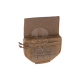 Drop Down Velcro Utility Pouch - Coyote - Warrior -