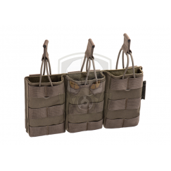 5.56mm Open Triple Mag Pouch Core - RAL7013 -