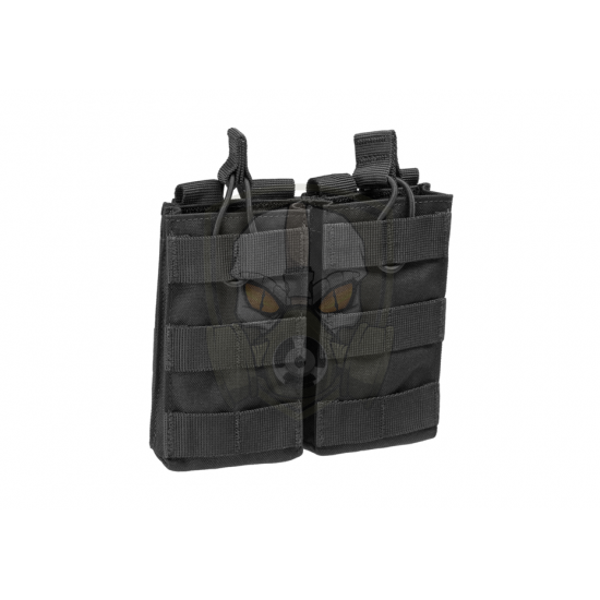 M4 Double Open-Top Mag Pouch - Black -
