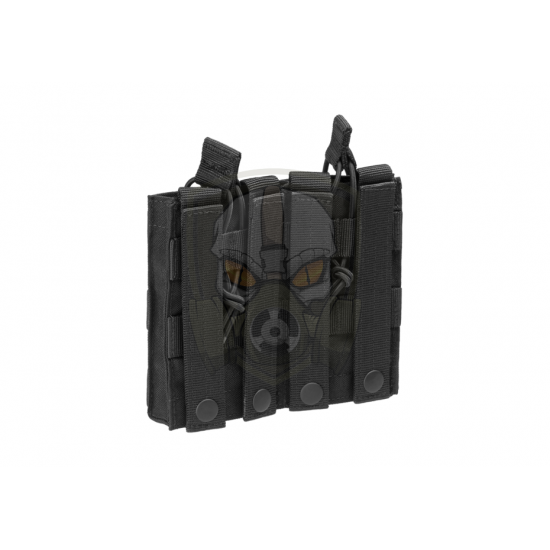 M4 Double Open-Top Mag Pouch - Black -