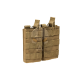 M4 Double Open-Top Mag Pouch - Coyote -
