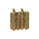 M4 Double Open-Top Mag Pouch - Coyote -