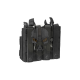 M4 Double Stacker Mag Pouch - Black -