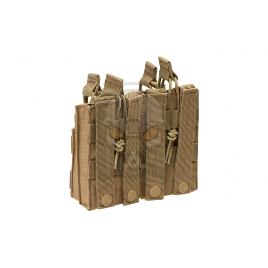 M4 Double Stacker Mag Pouch - Coyote -