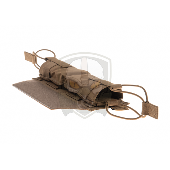 Horizontal Velcro Mag Pouch - Coyote -