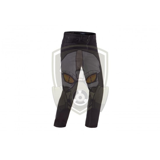 Blue Denim Tactical Flex Jeans - Black Grey Washed -