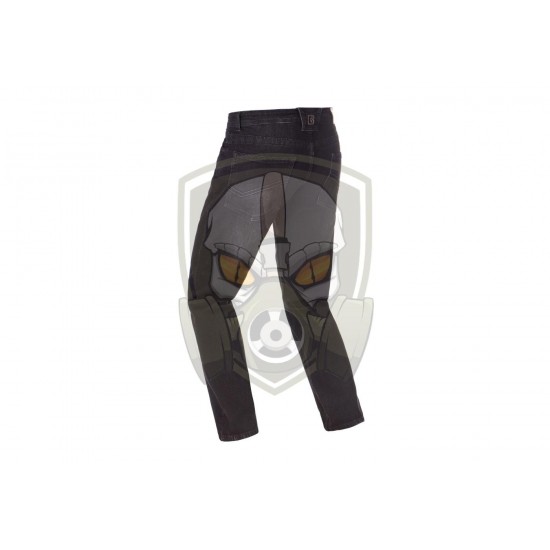 Blue Denim Tactical Flex Jeans - Black Grey Washed -