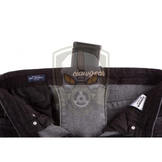 Blue Denim Tactical Flex Jeans - Black Grey Washed -