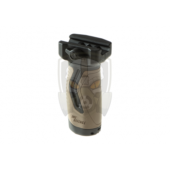OVG Overmolding Vertical Grip - Black / Tan - OVG Overmolding Vertical Grip - Black / Tan -