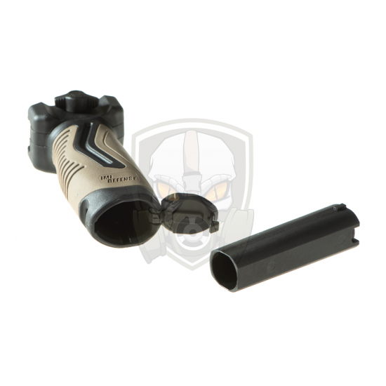 OVG Overmolding Vertical Grip - Black / Tan - OVG Overmolding Vertical Grip - Black / Tan -