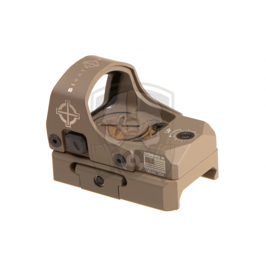 Mini Shot M-Spec FMS Reflex Sight - Dark Earth - 