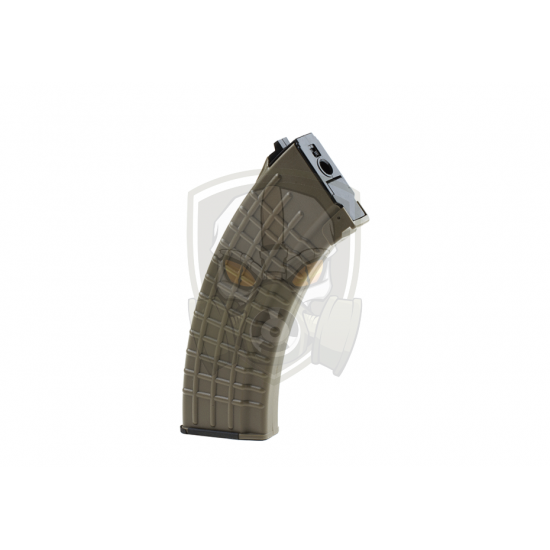 Magazine AK47 Waffle Hicap 600rds - Dark Earth -