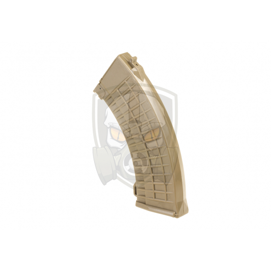 Magazine AK47 Waffle Hicap 600rds - Tan -