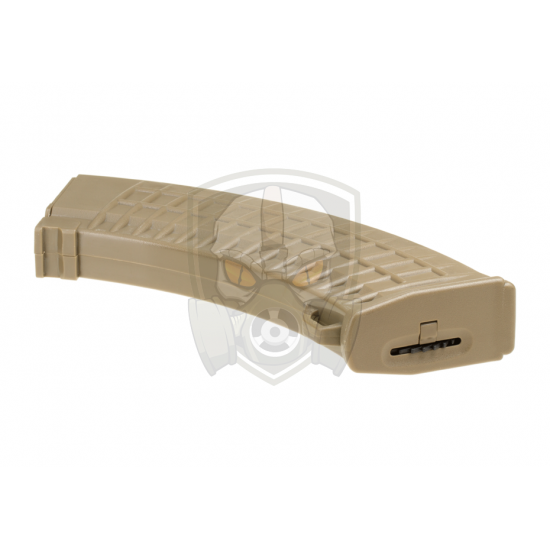 Magazine AK47 Waffle Hicap 600rds - Tan -
