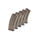 Magazine M4 Midcap 150rds 5-pack - Dark Earth -