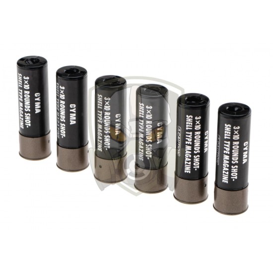 Shells CM350 6-pack - Black -